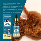 Soothing Ear Itch Relief Drops for Dogs — Gentle Nourishing Cleaner, 60ml