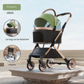 Separable Pet Stroller with Detachable Multifunctional Bag — One-Click Fold Cat & Dog Travel Cart