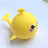 Squishy Whale Bath Toys — Water-Absorbing Sponge Toys for Kids