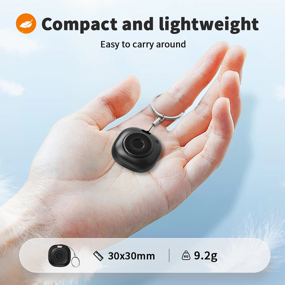 Tize MFi Certified Find My Smart Tag for Keys, Wallets & Bags
