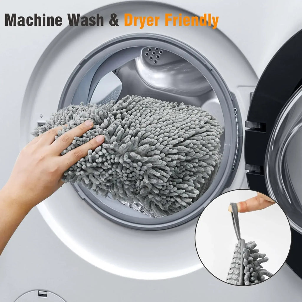 Microfiber Dog Drying Towel — Super Absorbent, 31 x 13 Inch