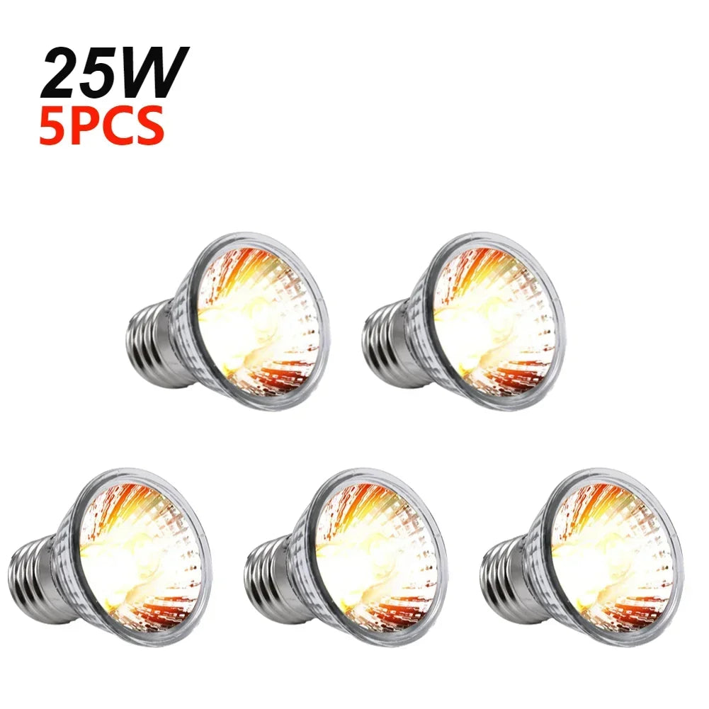 UVA+UVB Full Spectrum Reptile Basking Bulb — E27, Multi-Pack Options
