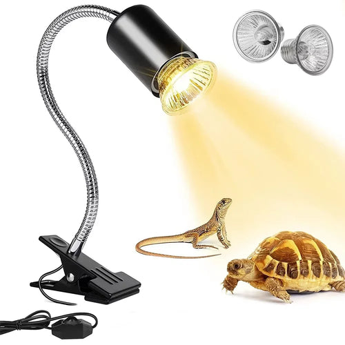 Rotatable Reptile Heat Lamp Holder — 360° Basking Fixture, E27