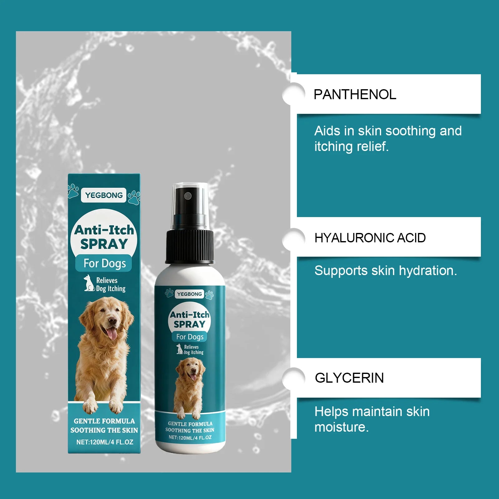 Pet Skin Care Spray — Gentle Topical Relief for Skin Discomfort