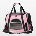 Portable Breathable Handheld Foldable Pet Travel Bag & Car Carrier for Small Dogs & Cats