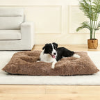 Long Plush Pet Cushion Bed