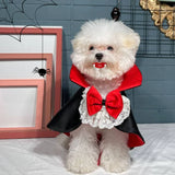 Vampire Prince Cape Costume for Dogs (Cosplay Dress-Up)