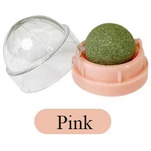 Mint Cat Dental Chew Ball Toy — Teeth Cleaning & Solo Play
