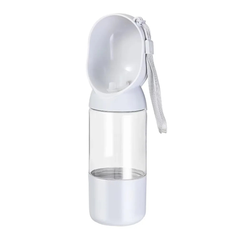 Leakproof Dog Water Bottle with Bowl (Large Capacity, Outdoor, Portable)