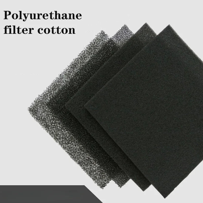 Aquarium Polyurethane Filter Sponge (Biochemical Cotton, Reusable, Cut-to-Size)