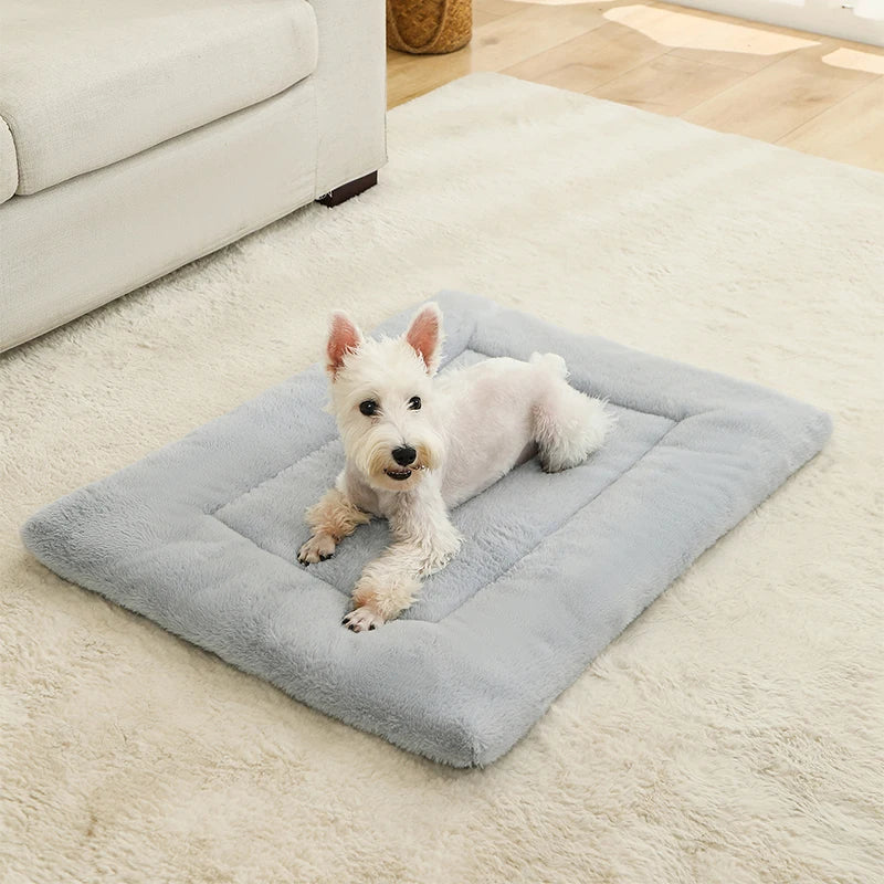 Cotton Plush Dog Bed Mat