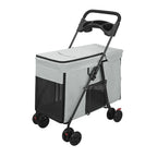 Portable Foldable Outdoor Travel Cart for Medium & Large Dogs & Cats