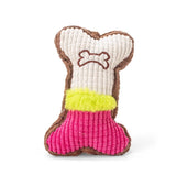 Plush Squeaky Bone Toy — Chew Toy for Small & Medium Dogs
