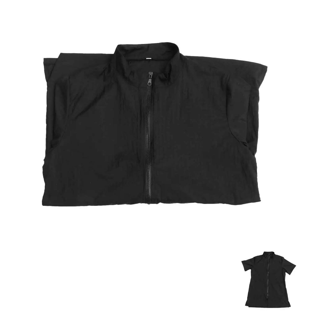 Waterproof Pet Grooming Apron (Chinlon, Professional Salon, XL Black)