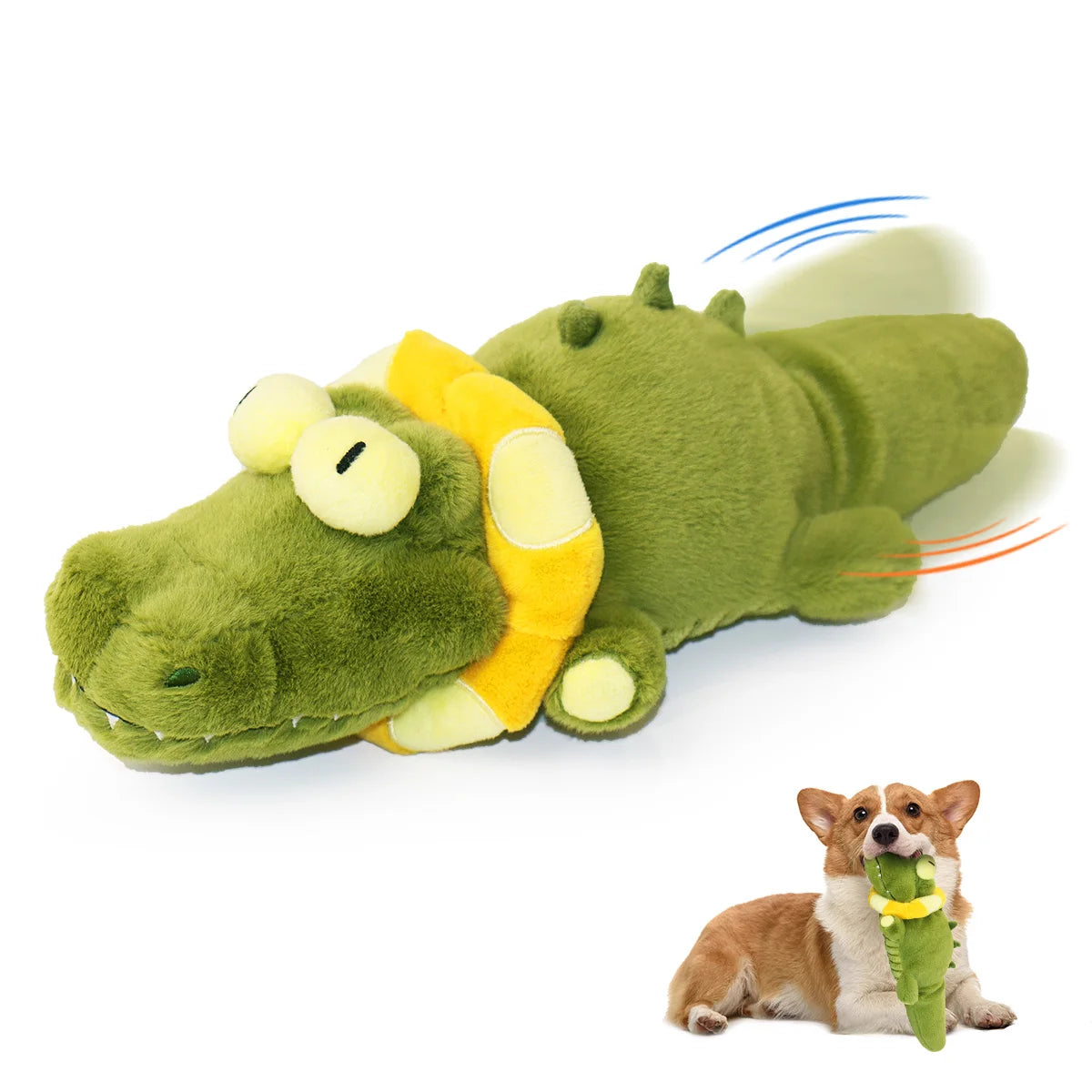 Automatic Flapping Plush Dog Toy