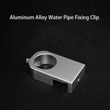 Aluminum Alloy Aquarium Tube Holder Clamp (Water Pipe Hose Mount, Glass Clip)