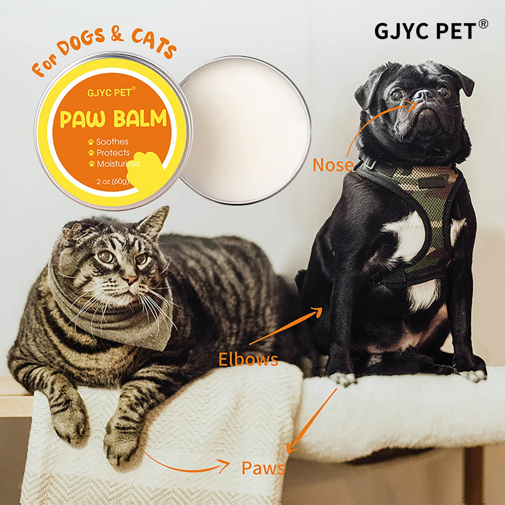 Dog & Cat Paw Balm — Crack Repair & Feet Moisturizer Cream