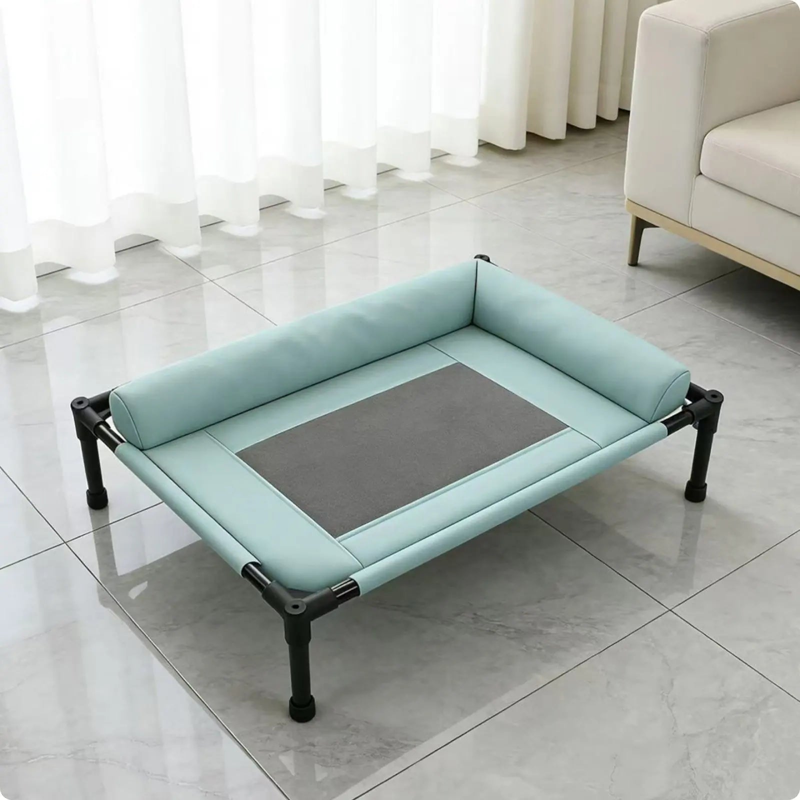 Breathable Pet Sofa Bed Cot, Removable & Washable