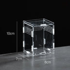 Acrylic Reptile Breeding Box — Ventilated Enclosure for Spiders & Small Reptiles