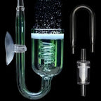 Glass & Acrylic Spiral CO2 Diffuser for Aquariums