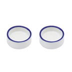 Mini Ceramic Reptile Water & Food Bowl — Set of 2 for Spiders, Geckos & Tortoises