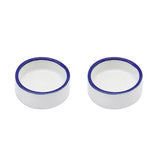 Mini Ceramic Reptile Water & Food Bowl — Set of 2 for Spiders, Geckos & Tortoises