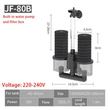 Submersible Aquarium Filter with Bio Media Balls 220V