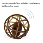 Sisal Ball Puzzle Mouse Toy — Claw & Molar Grinding Cat Ball